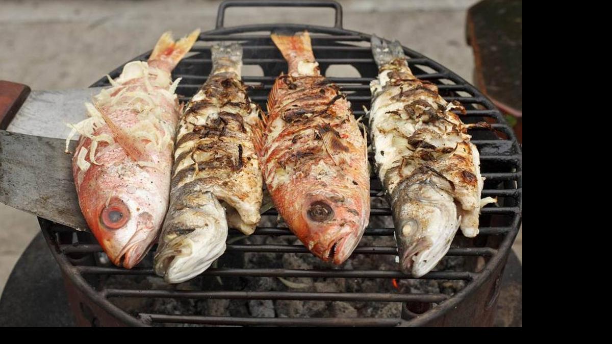 
Four grilled fish: From ‘Mallmann on Fire.’
