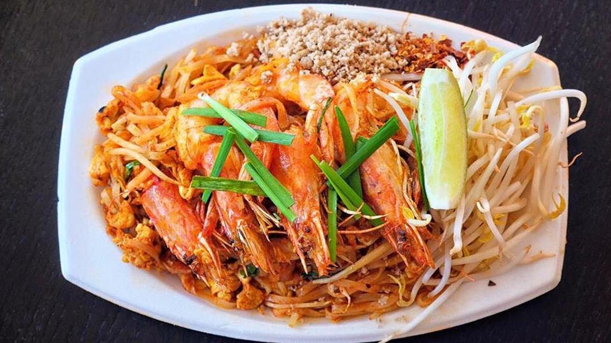 Prawns from Cake Thai Kitchen, opening next year in Wynwood.
