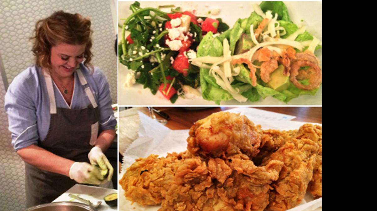 
Michelle Bernstein: The Miami chef’s fried chicken, fresh salads and other creations will be on the menu at the new American Express Centurion Lounge in Miami International Airport.
