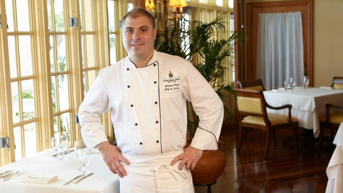 Gregory Pugin of Palme d’Or at the Biltmore in Coral Gables