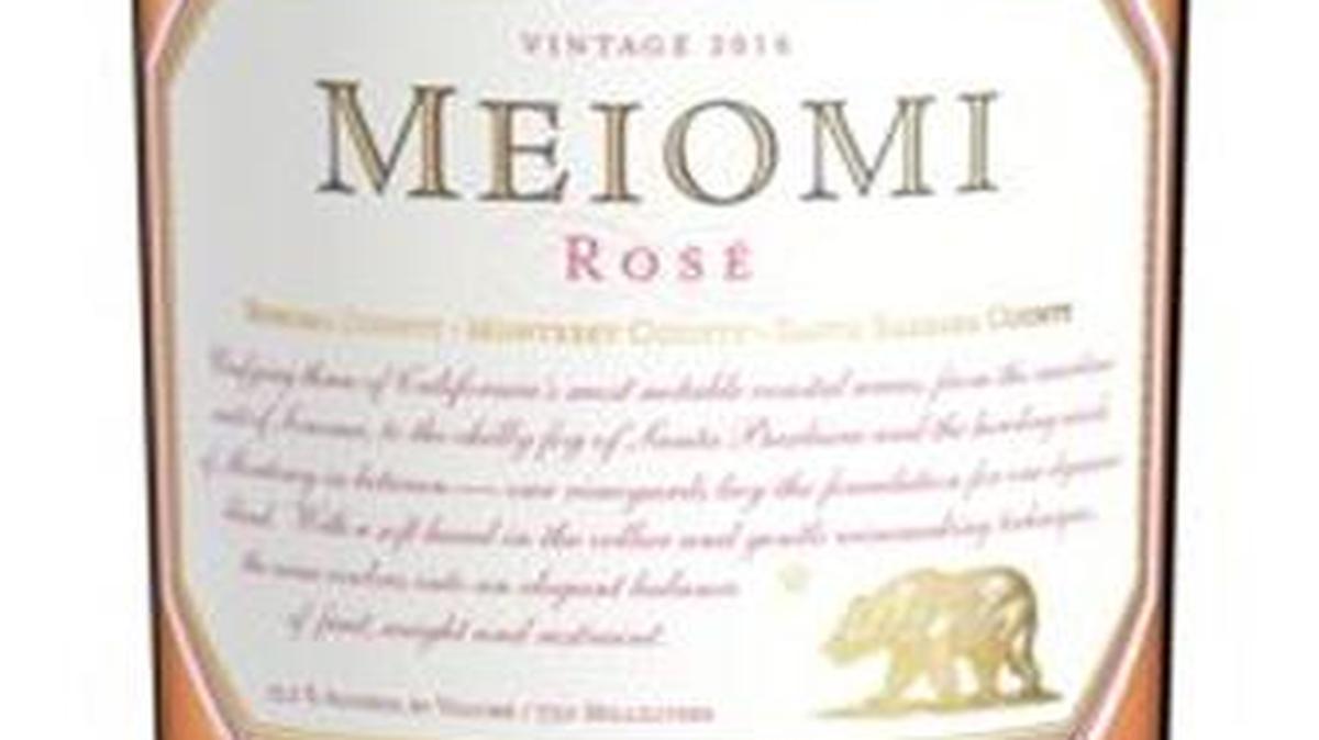 Meiomi’s 2016 rose is dry and oh so drinkable.