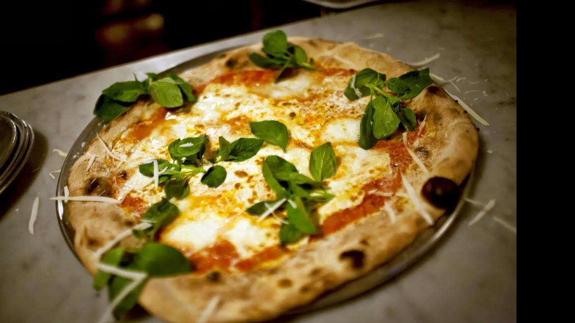 
Just like NYC: Lucali from Brooklyn has a location in Miami Beach’s Sunset Harbour neighborhood. 

