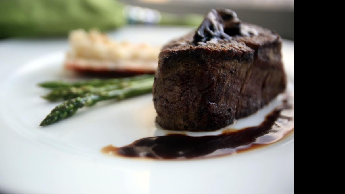 
Beef tenderloin with whiskey mushrooms: It’s possible to dry-age beef at home for a short period of time with decent results. 

