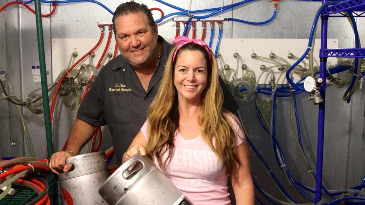 Julian and Lisa Siegel of Riverside Market, Riverside Market South and Craft Beer Cartel in Fort Lauderdale.