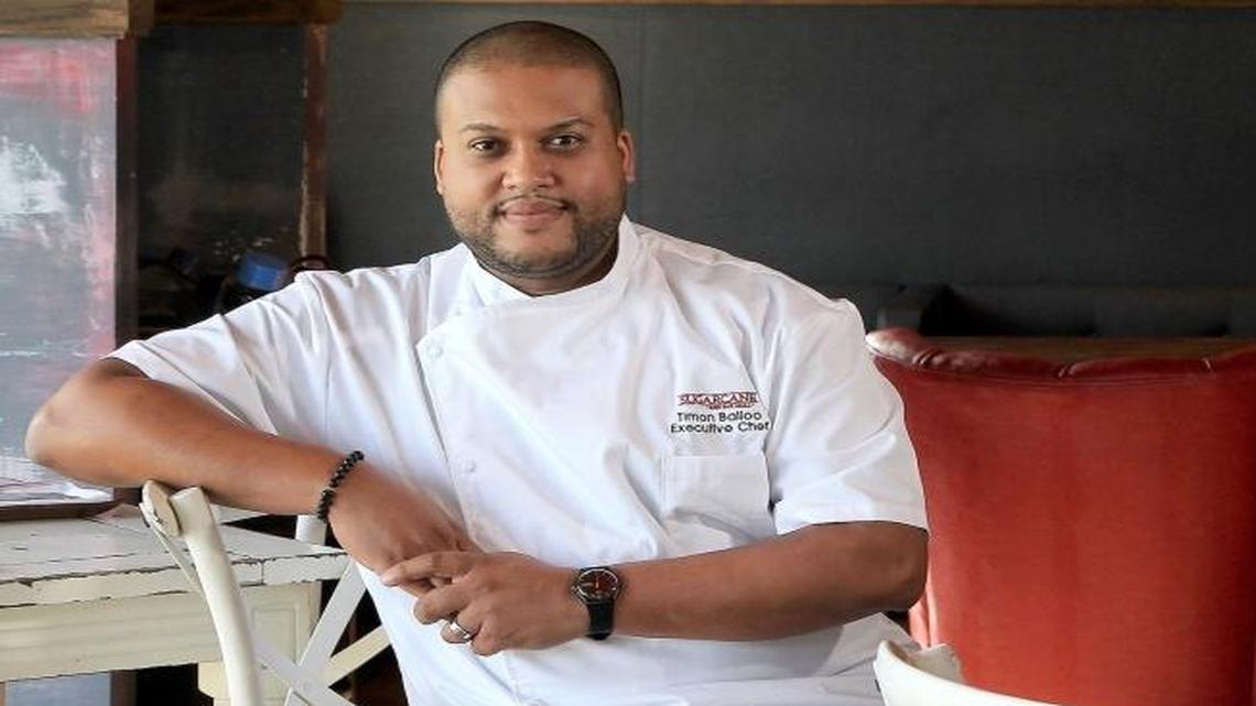 Timon Balloo is executive chef of Sugarcane Raw Bar Grill in midtown Miami.