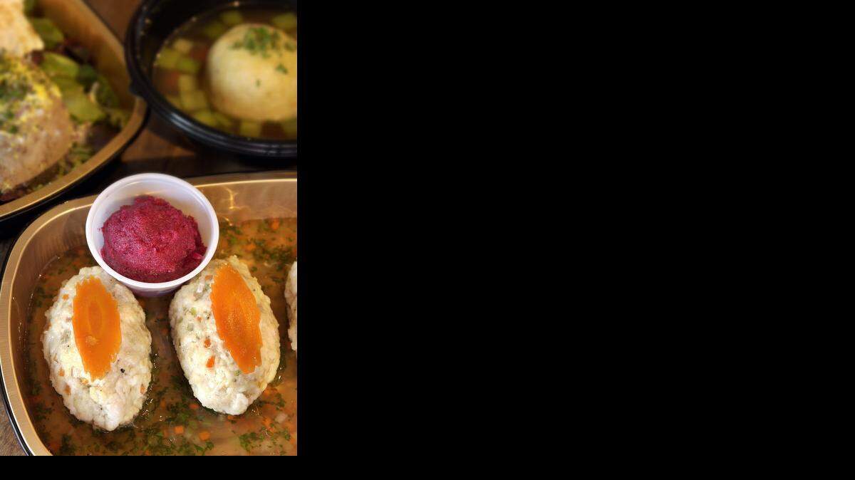 
Make it at home: Gefilte fish can be made at home with snapper, matzoh meal and a few other ingredients. 
