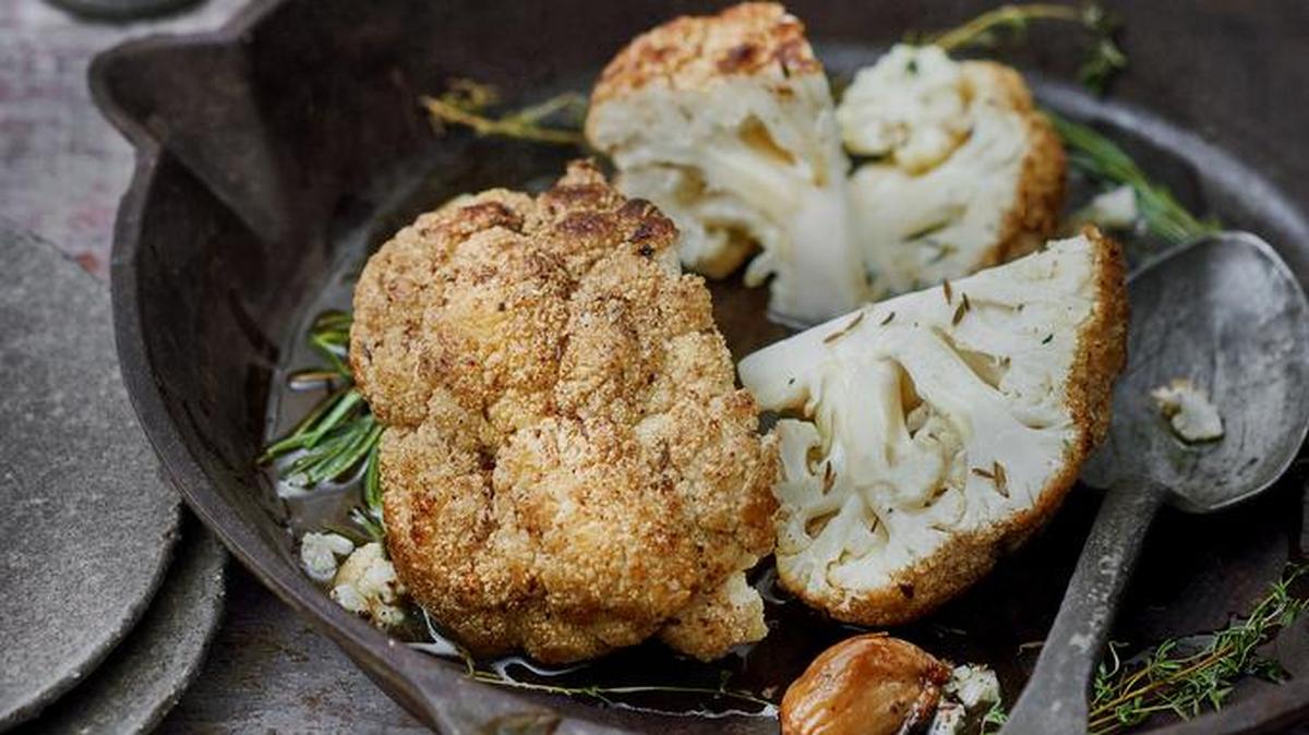Roasted cauliflower