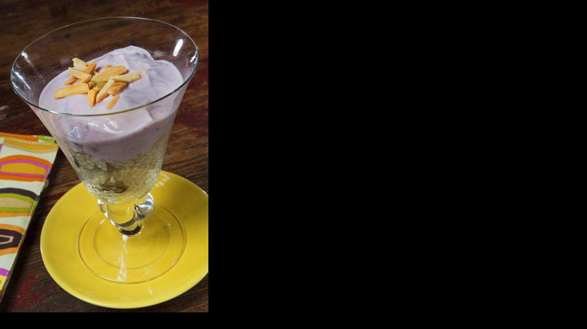 
Eye-opener: The Quinoa Breakfast Parfait layers the ancient grain with tart Greek yogurt.
