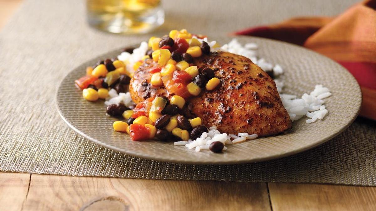 Spicy Skillet Chicken.