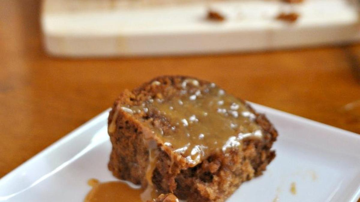
Gingered Applesauce Cake has freshly grated ginger and a hint of clove. 
