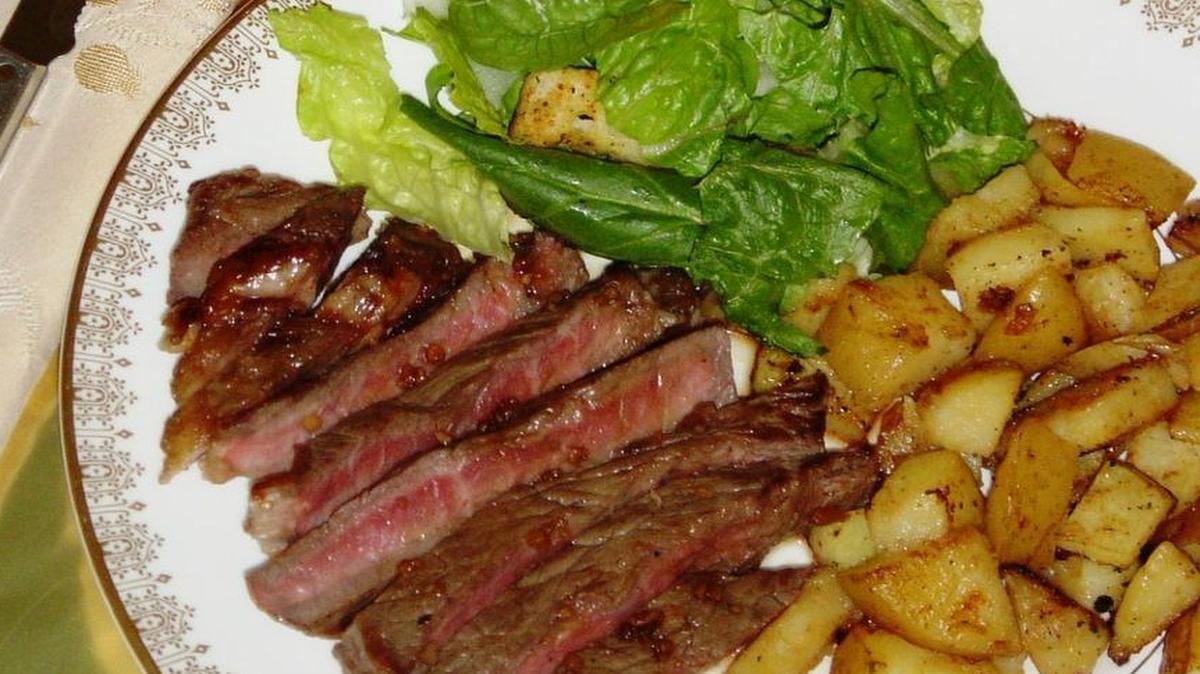 Garlic ginger steak is a great way to usher in the new year.