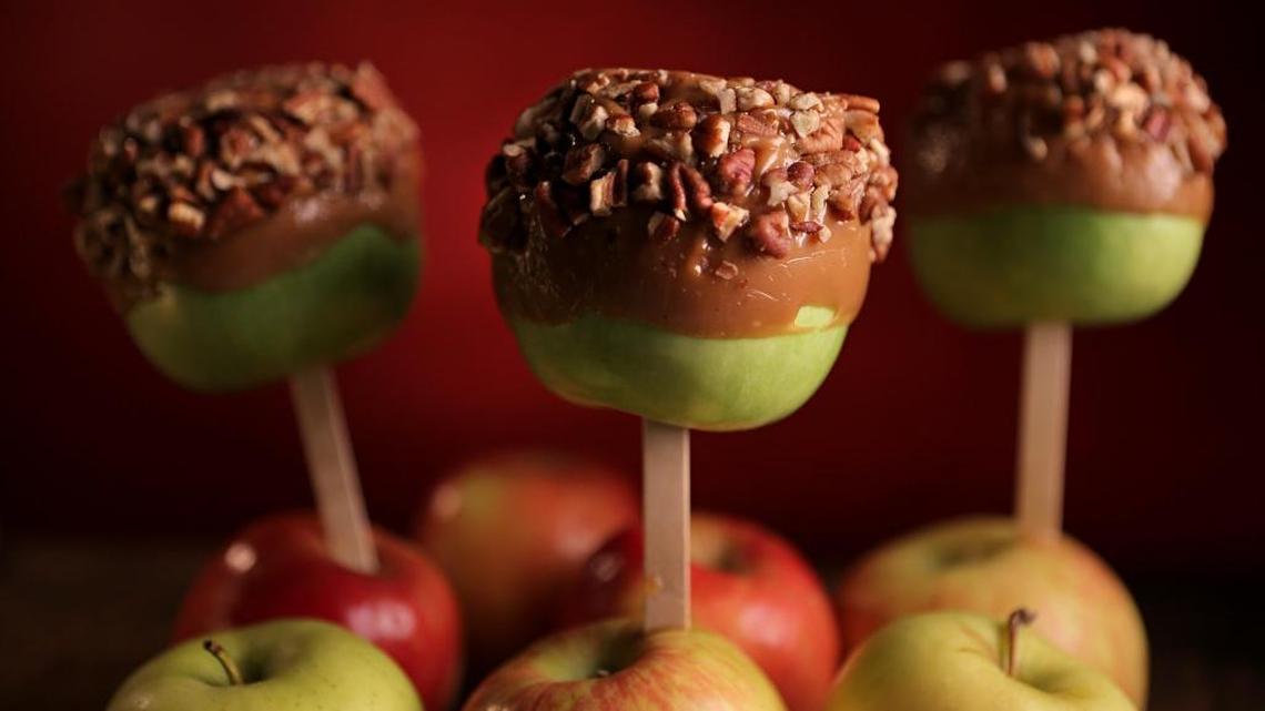 Caramel Apples are best when homemade.