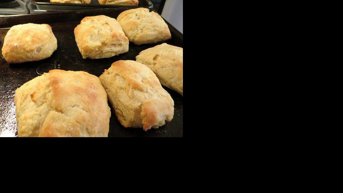 
Angel biscuits: A cross between biscuits and rolls.
