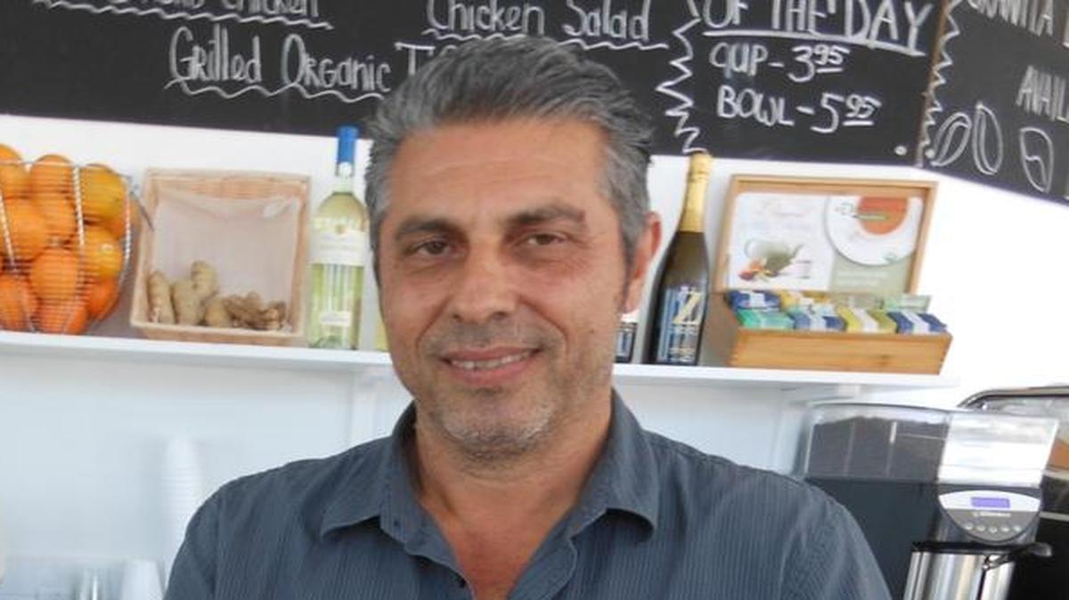 Tonino Doino of Rosinella Market and Sunset Juice Café.