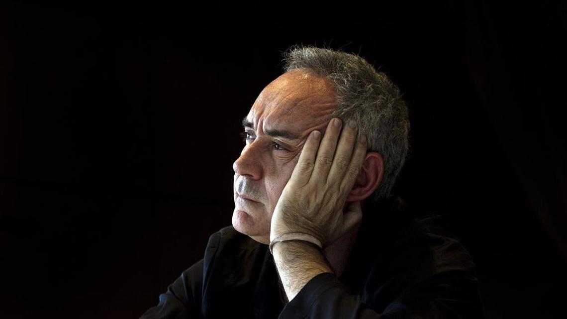 Ferran Adría, the renowned Spanish chef whose El Bulli restaurant was widely regarded as the world's best, visits the Miami Culinary Institute at Miami Dade College.