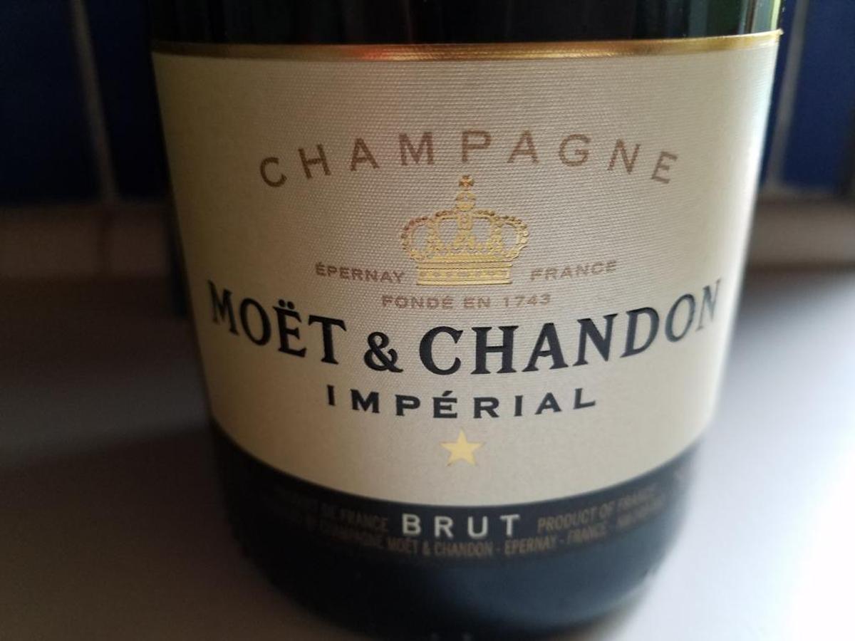 Moet & Chandon’s Imperial Brut is made from Pinot Noir, Meunier and Chardonnay grapes and would be perfect as an apertif or with fish, oysters, even white meats and desserts.