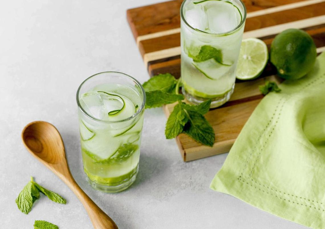 A cucumber and tonic nonalcoholic cocktail may be the perfect drink for you if you have a strong presence of Pitta, one of three energy centers a person has in their body, according to the ancient Ayurvedic belief. Pitta represents fire