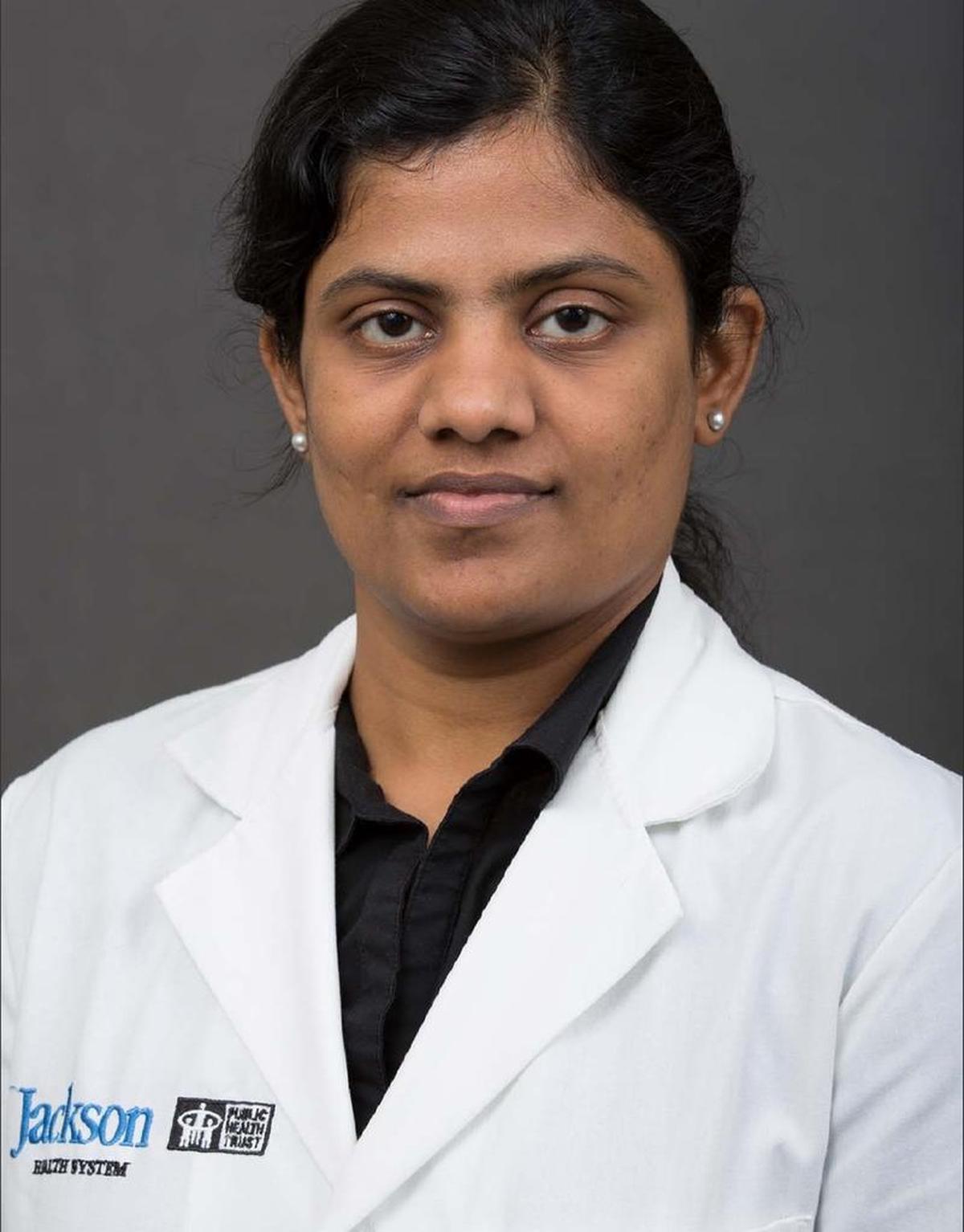 Mohanageetha Ardhanari, M.D., is a pediatric cardiology fellow at Holtz Children’s Hospital at the University of Miami/Jackson Memorial Medical Center.
