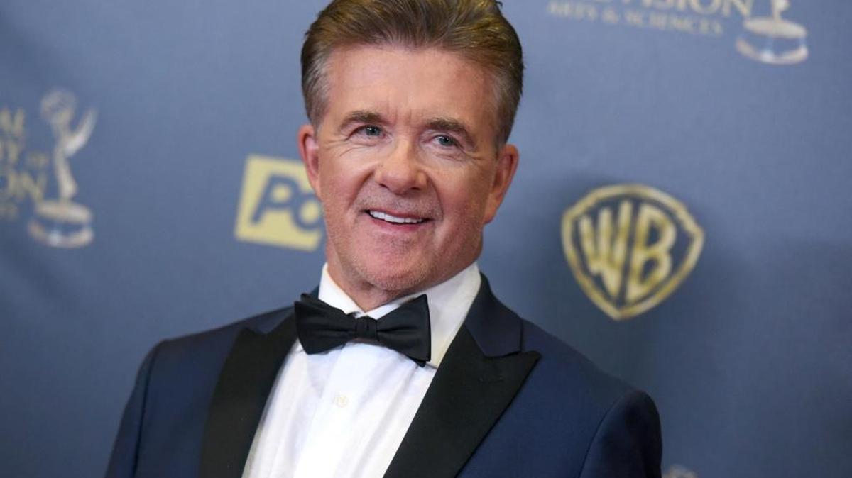 FILE - In this Sunday, April 26, 2015 file photo, Alan Thicke poses in the pressroom at the 42nd annual Daytime Emmy Awards at Warner Bros. Studios in Burbank, Calif. Alan Thicke's widow, Tanya Thicke, said on Tuesday, Dec. 20, 2016, that the actor was buried the previous day.