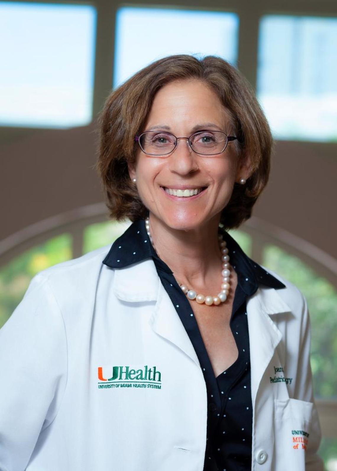 Joanna Davis, M.D., a pediatric hematologist at the University of Miami Health System.