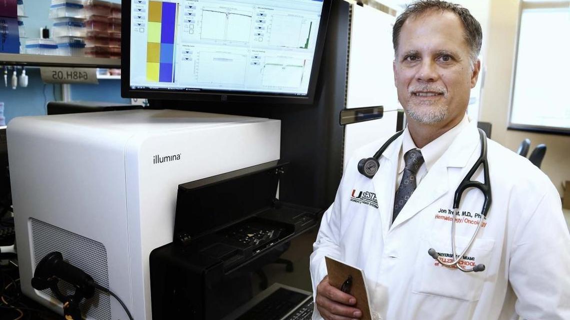 Dr. Jonathan Trent, associate director of clinical research at the University of Miami’s Sylvester Comprehensive Cancer Center, says in the past 15 years specific medications have been developed that target genes within certain cancers.