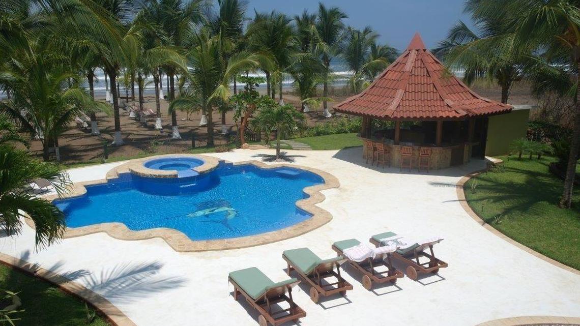 The view from Jose Monteagudo’s home in Costa Rica, which overlooks the Pacific Ocean.