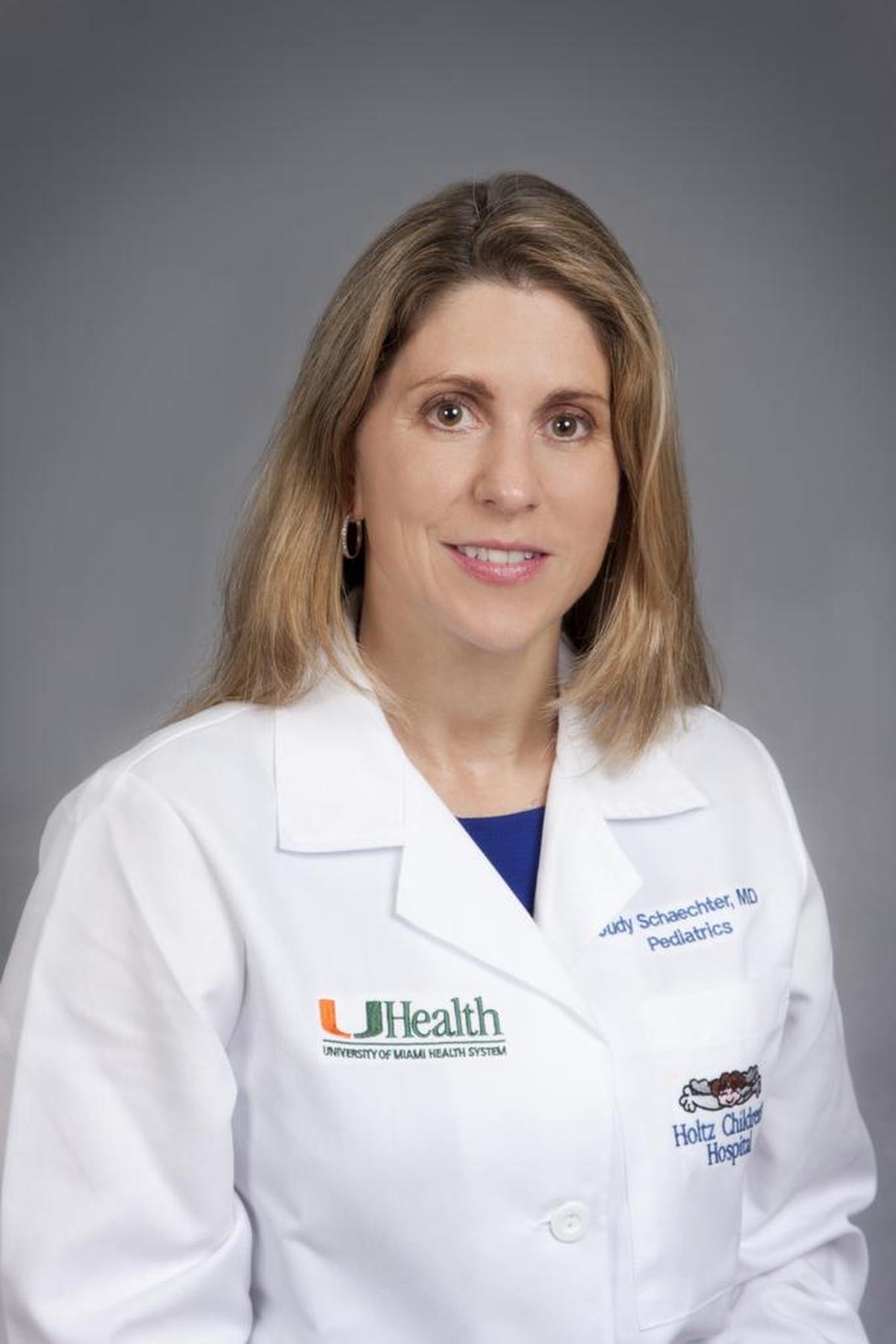 Judy Schaechter, M.D., is the chair of the Department of Pediatrics at the University of Miami Health System.