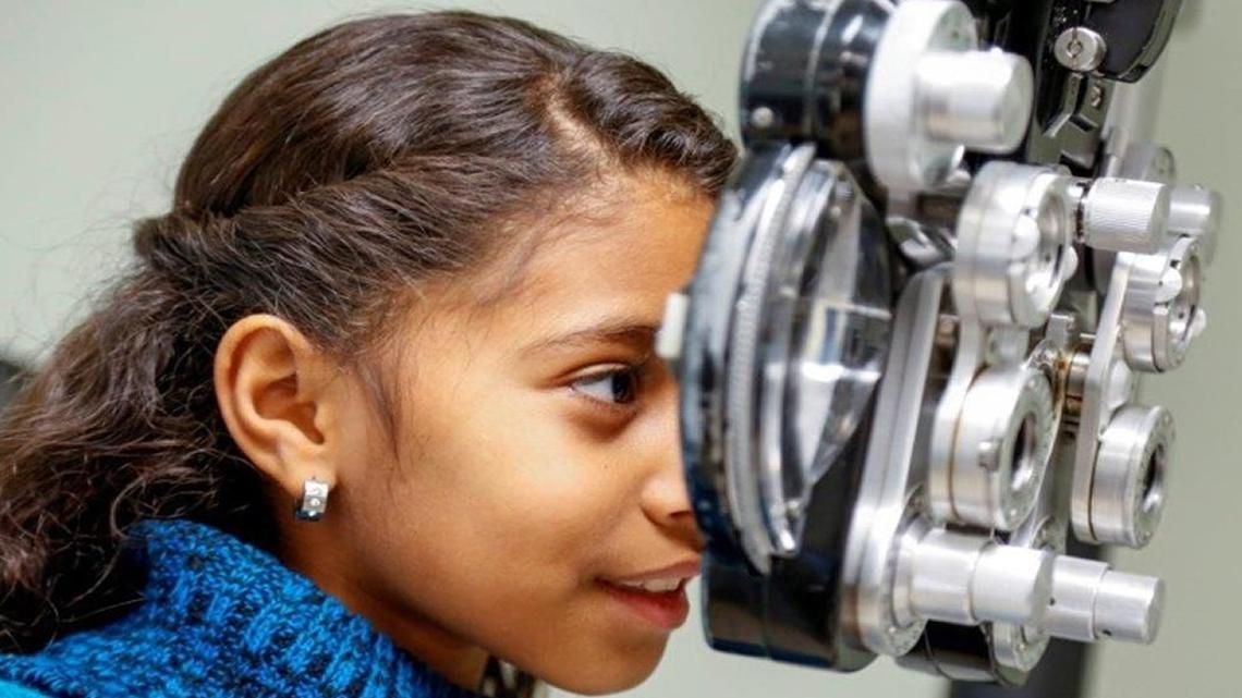 The Florida Heiken Children’s Vision Program helps provide eye exams and glasses to underserved children across the state.