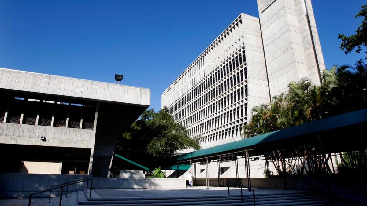 The University of Miami’s Mailman Center for Child Development, designed by architect Hilario Candela, at the Jackson Memorial Hospital campus.