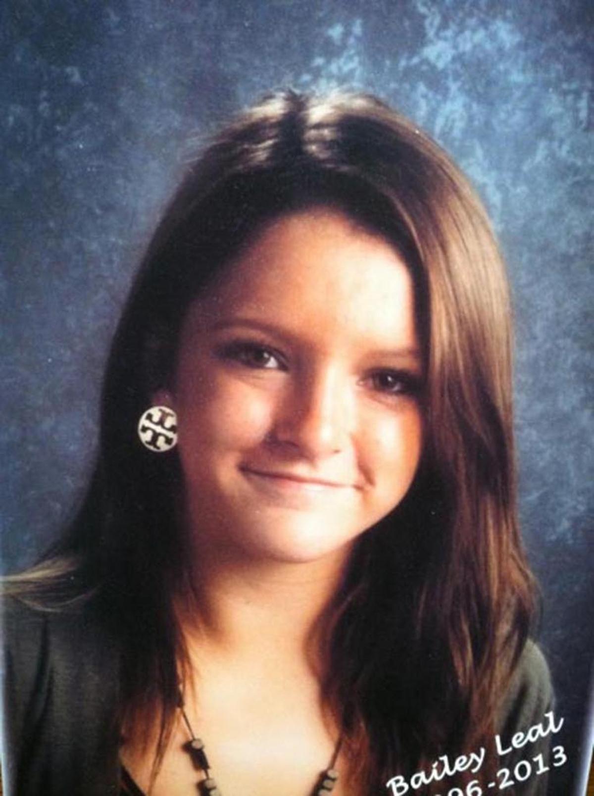 Bailey Leal, who committed suicide when she was 17. She lived in Parkland in Broward County.