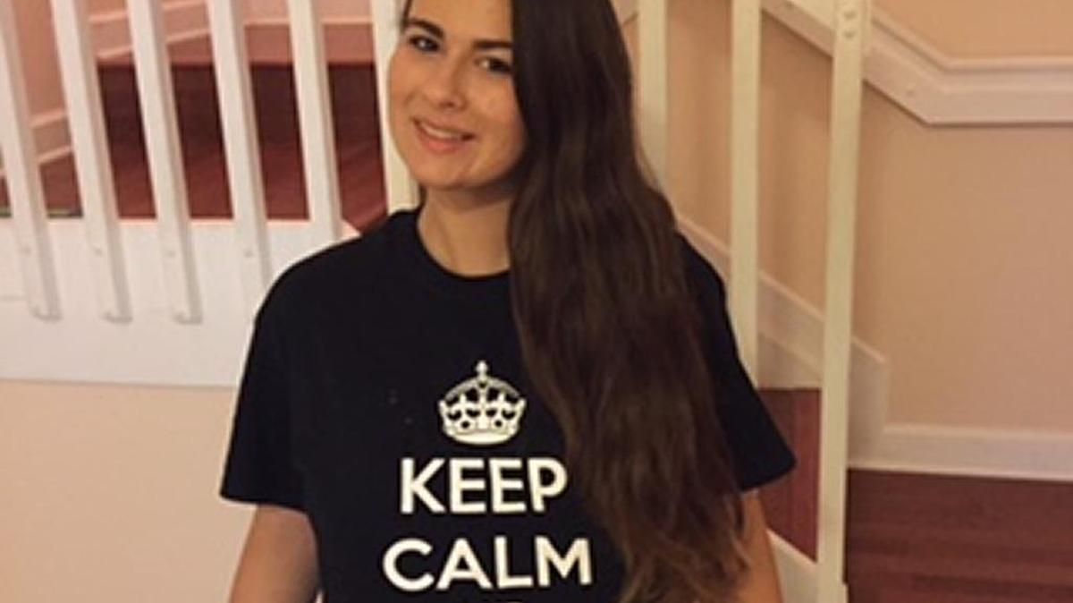 Annabel Oswald, who was first diagnosed with Type 1 diabetes in 2012 when she was 16.
