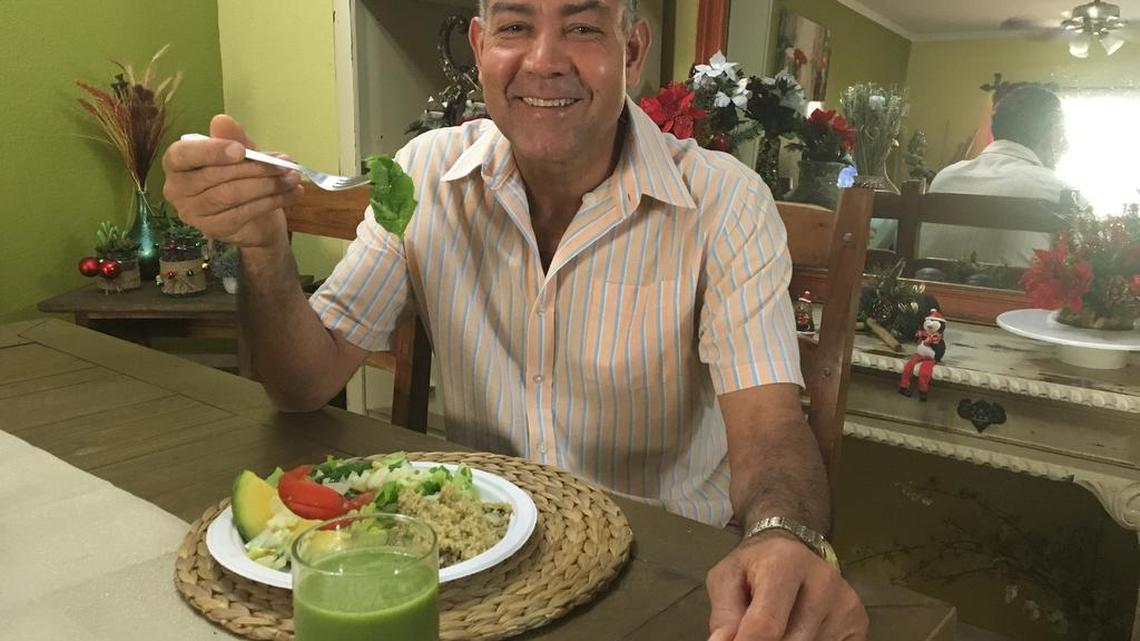 Blas Liriano, who was diagnosed with prediabetes, has changed to healthier foods. He’s eating quinoa, salad, avocado and apple and drinking celery juice at home.