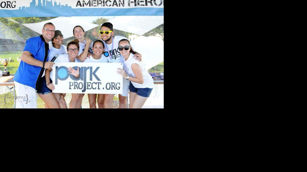 
FITNESS FOR A CAUSE: Runners and walkers who participated in the 5K PARK Fest, in which runners and walkers sign up for $40, half of which goes to a charity of their choice.
