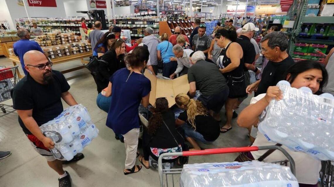 Even with Irma knocking at our door, we here in Miami are NOT FREAKING OUT AT ALL!
