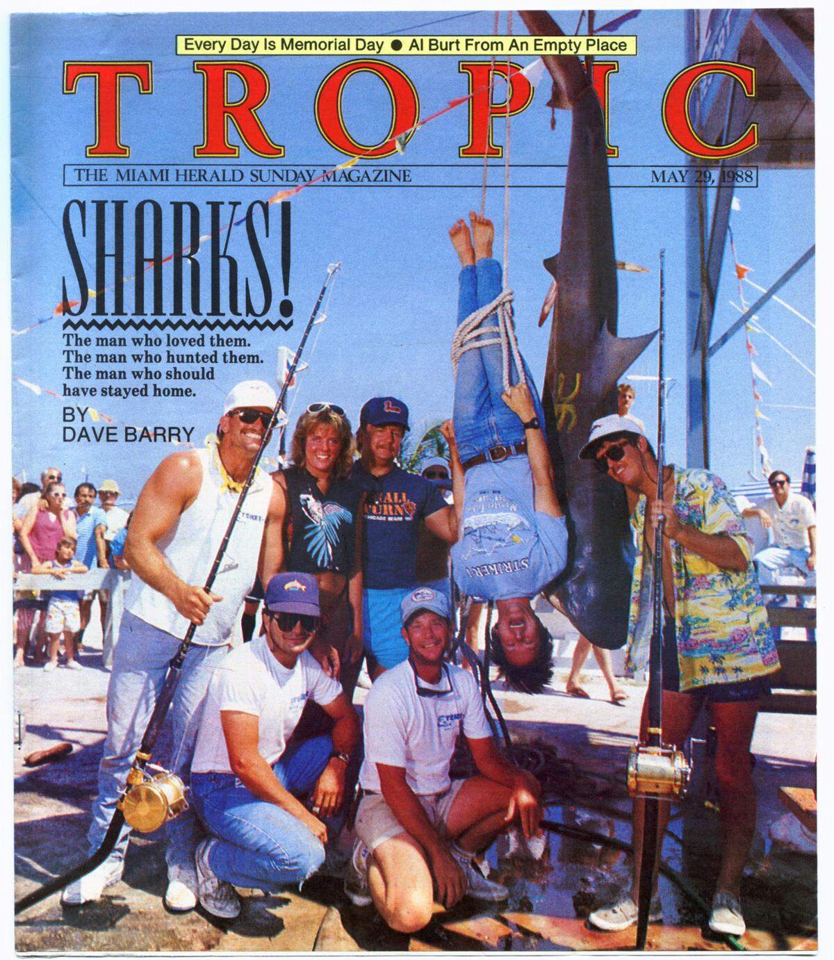 The cover of Tropic with Dave Barry.