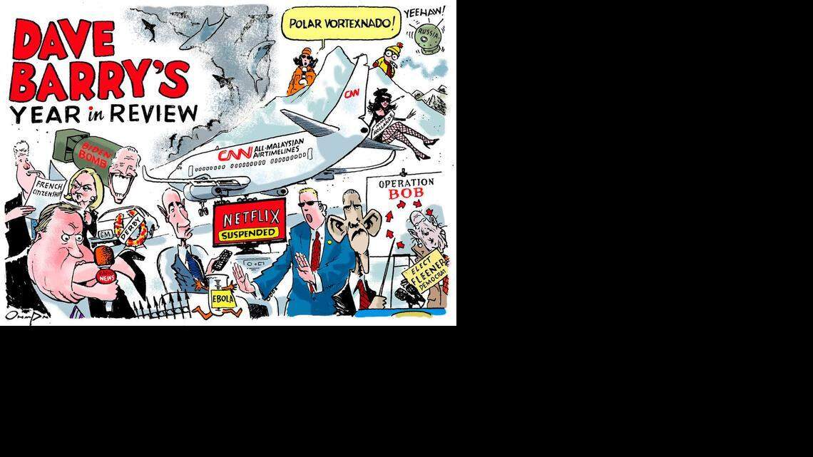 
Dave Barry’s Year in Review. (Jack Ohman/TNS)
