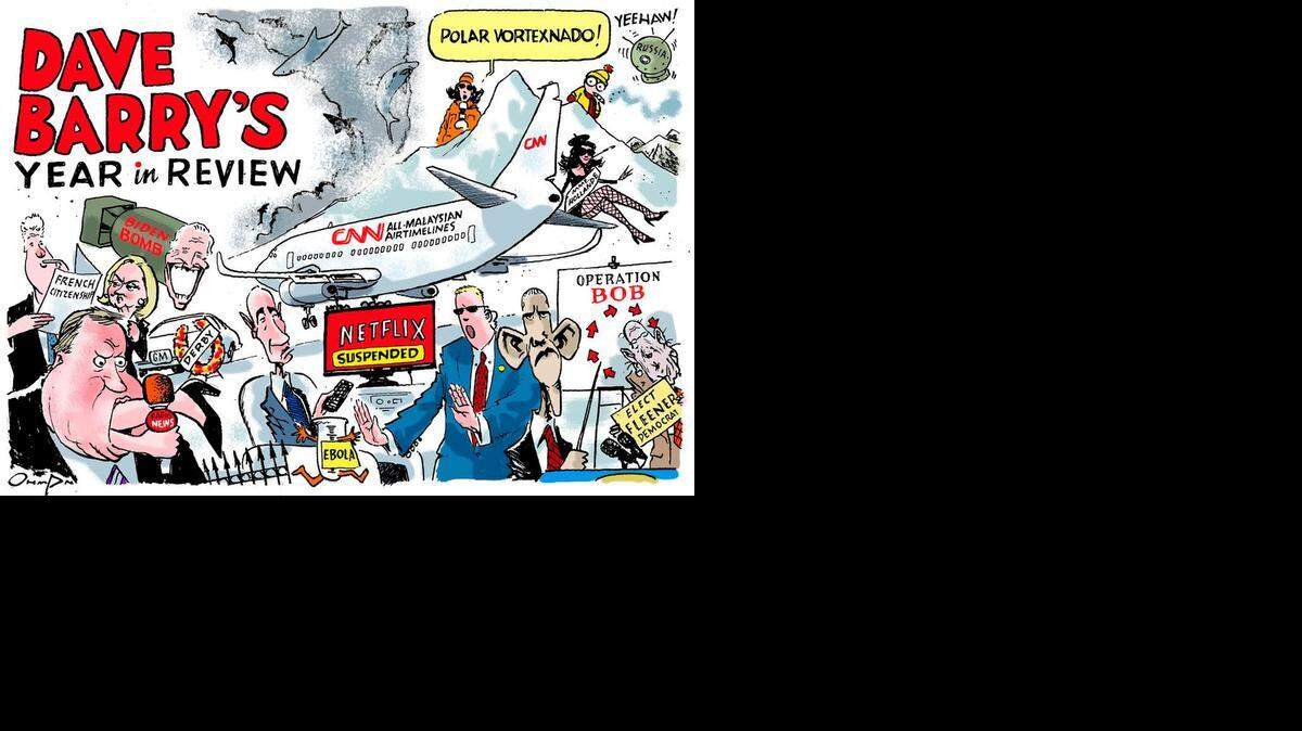 
Dave Barry’s Year in Review. (Jack Ohman/TNS)
