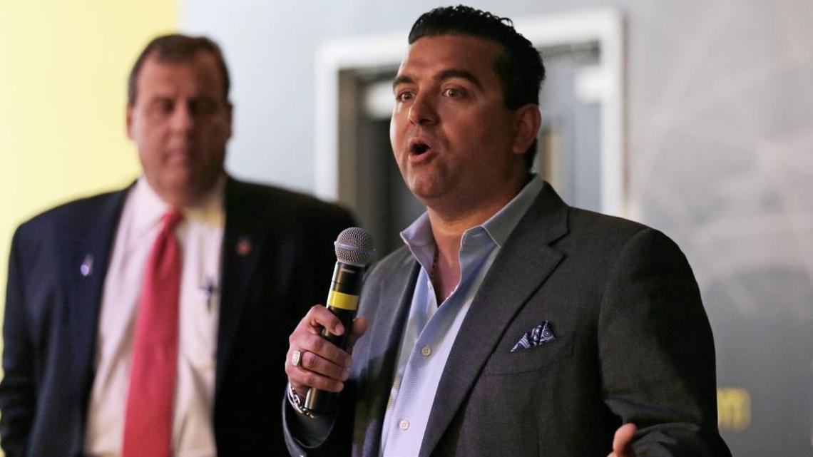 Buddy “Cake Boss” Valastro endorses New Jersey Gov. Chris Christie for president in New Hampshire on Monday