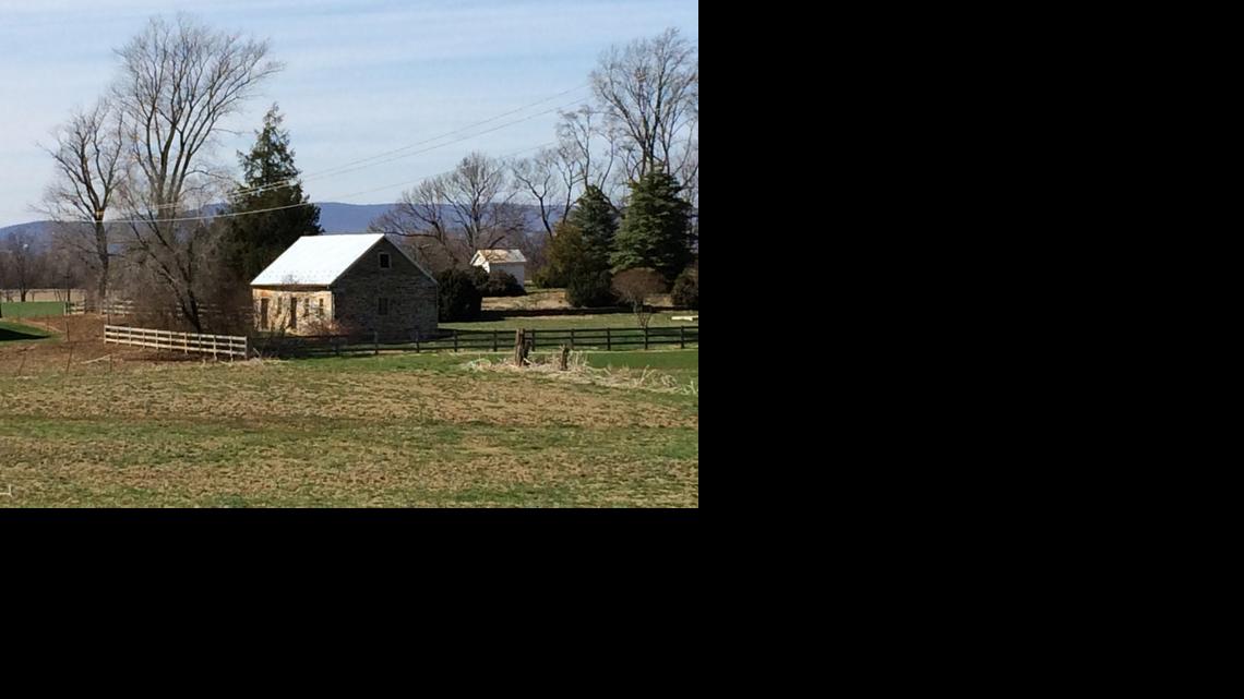 
An outbuilding on the Thomas farm where fighting took place July 9, 1864, on the Monocacy National Battlefield south of Frederick, Md. The battle is credited with delaying the Confederate move toward Washington, D.C. 
