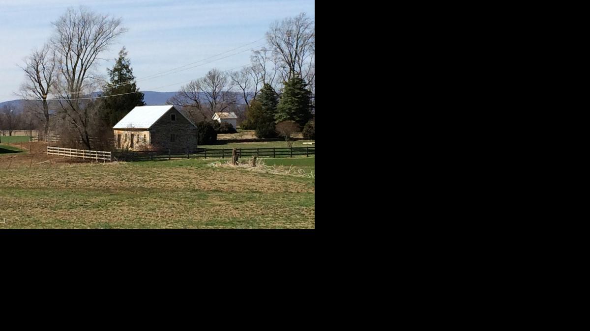 
An outbuilding on the Thomas farm where fighting took place July 9, 1864, on the Monocacy National Battlefield south of Frederick, Md. The battle is credited with delaying the Confederate move toward Washington, D.C. 
