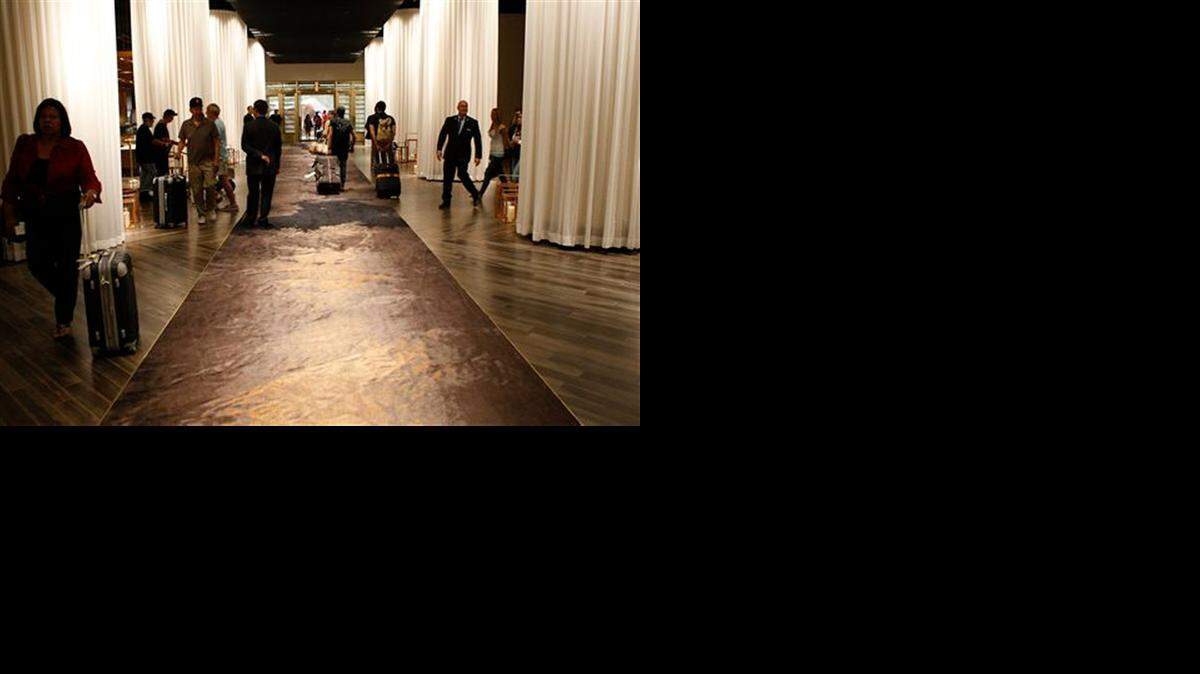 
The lobby at Delano Las Vegas
