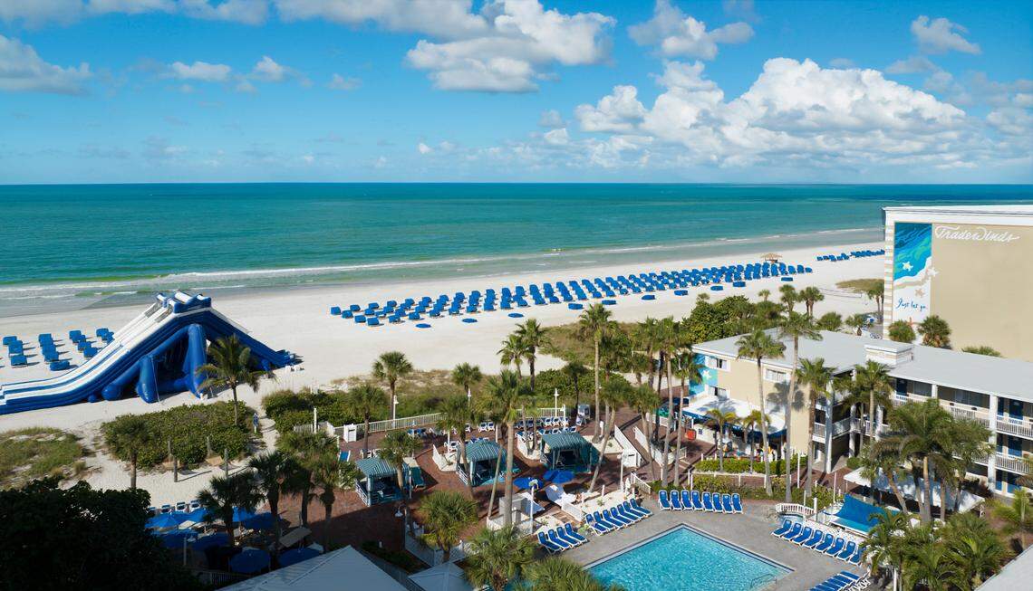 Island Grand at TradeWinds offers the best of both worlds — the pool and the beach.