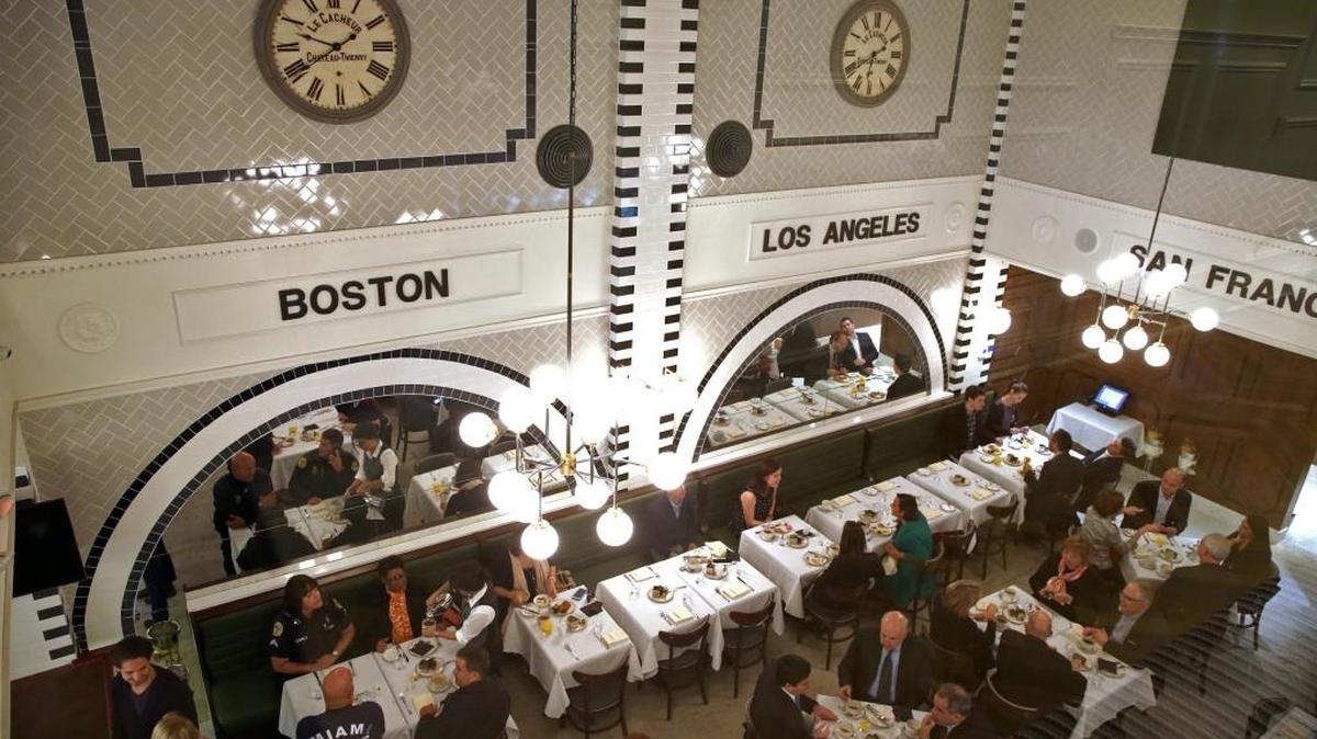 The PB Station restaurant at the Langford Hotel in downtown Miami.