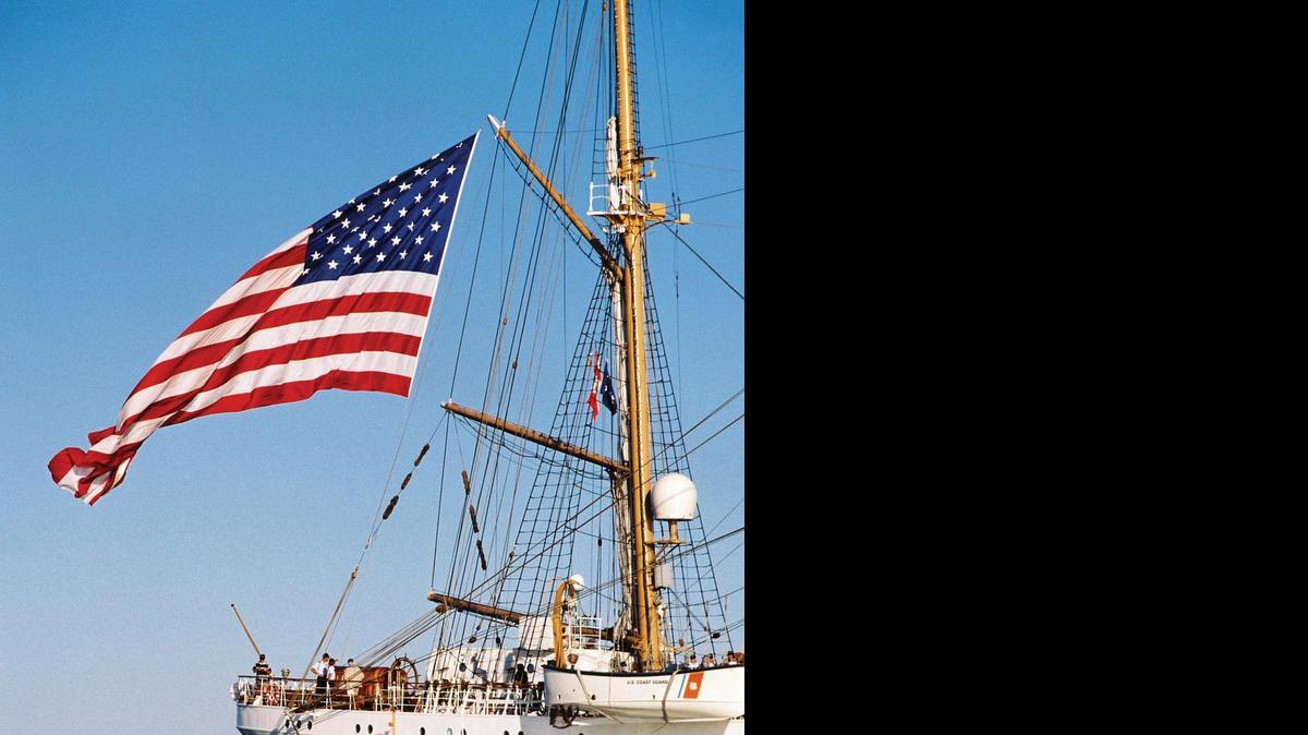 
A photo from a new exhibit, ‘Heroes of the Seas,’ at the Nantucket Shipwreck & Lifesaving Museum.

