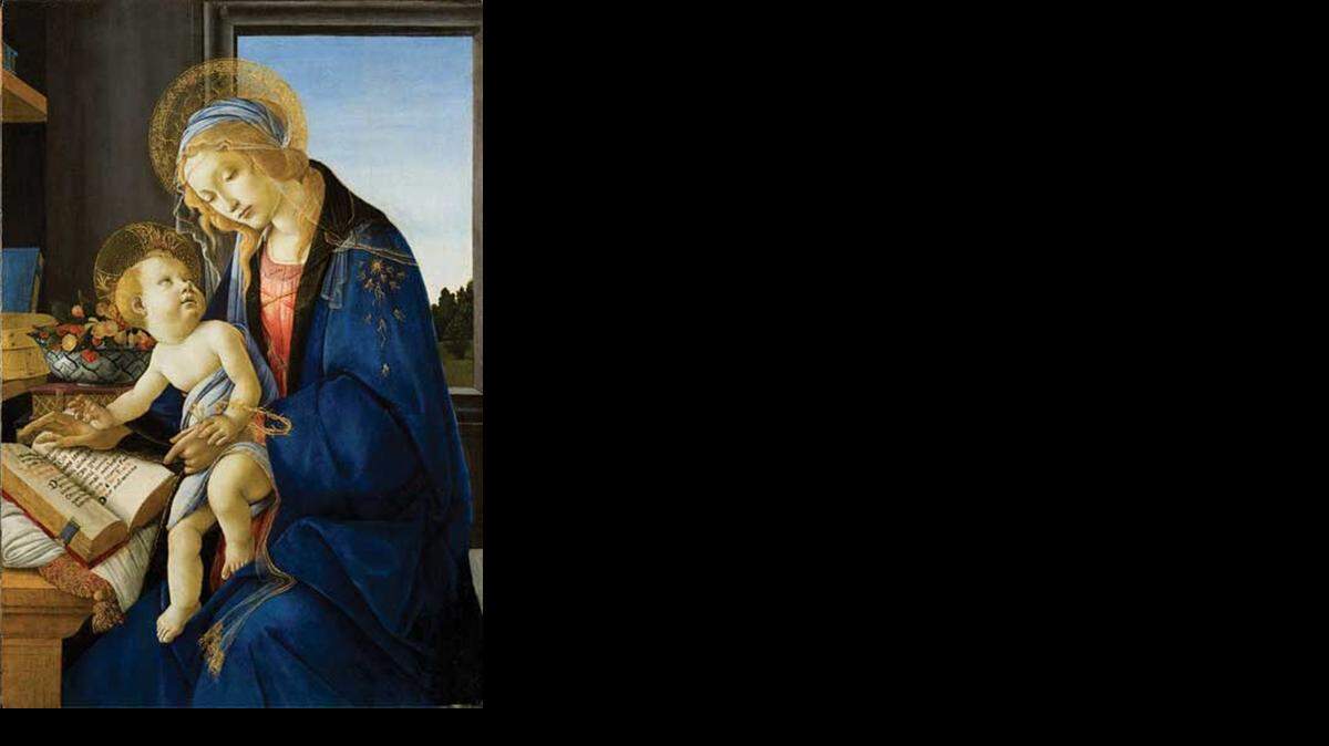 
Sandro Botticelli’s Madonna and Child, also called Madonna of the Book
