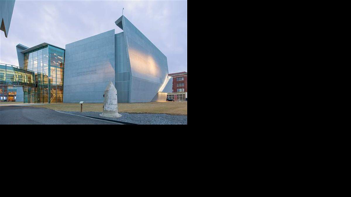 
This artists rendering provided by the The National WWII Museum shows the new Campaigns of Courage Pavilion, a new 32,000-square-foot space opening to the public Dec. 13 at the National World War II Museum in New Orleans.
