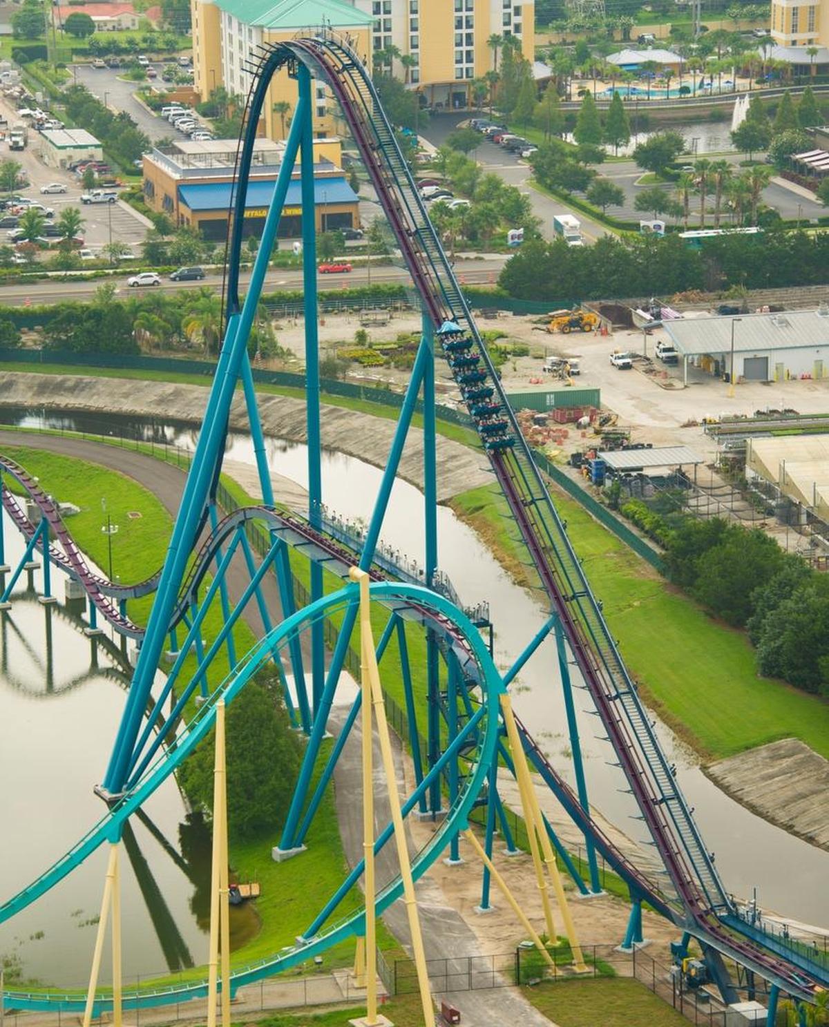 Mako at SeaWorld is Florida’s fastest and tallest roller coaster, but it’s about to be overtaken by a new coaster at Busch Gardens.