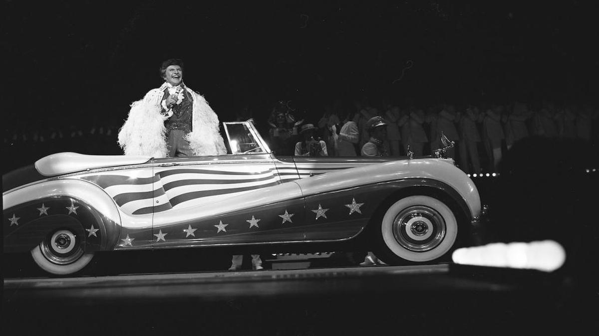 A Rolls Royce Liberace used when he opened at the Las Vegas Hilton will be on display at the new Liberace Garage.