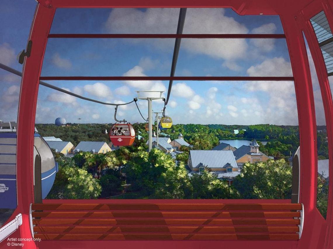 A whole new transportation system called Disney Skyliner will give guests a birds-eye view of Walt Disney World Resort. It will connect several hotels with Epcot and Hollywood Studios.