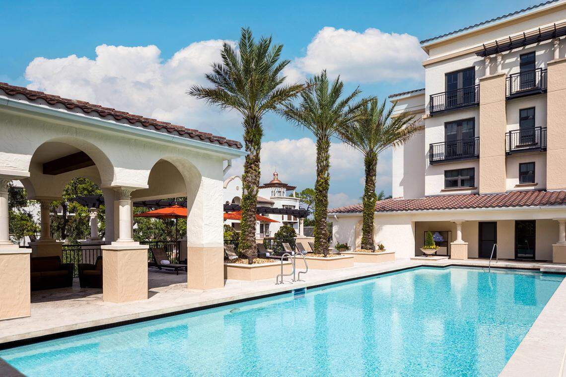 The Alfond Inn’s rooftop pool is a serene spot to unwind between exploring Winter Park.